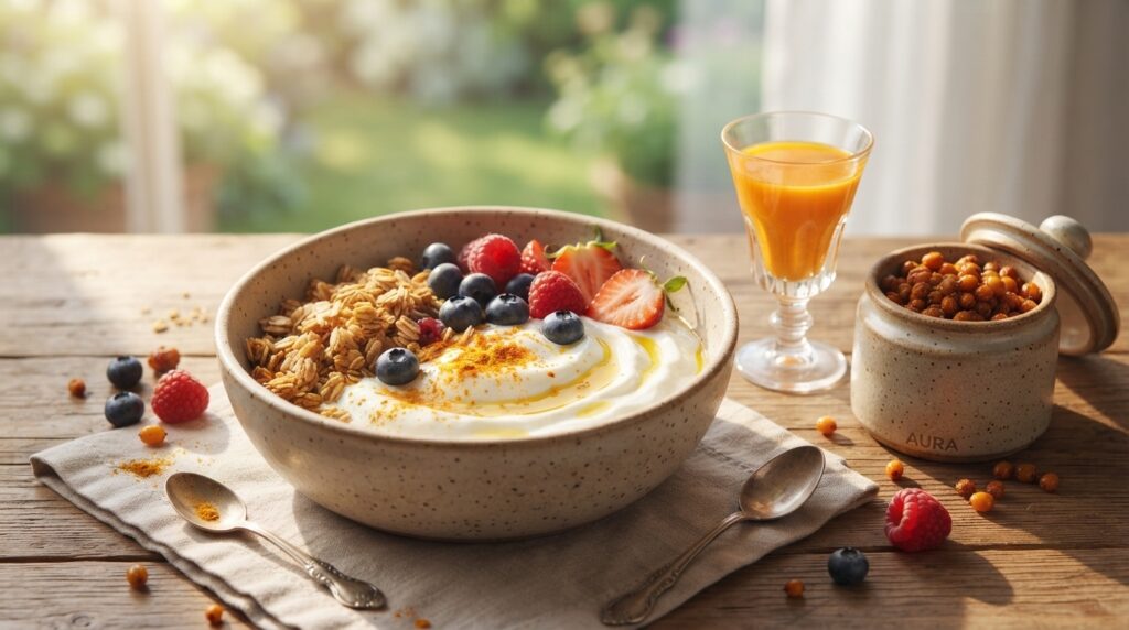 sea buckthorn berries as a healthy snack